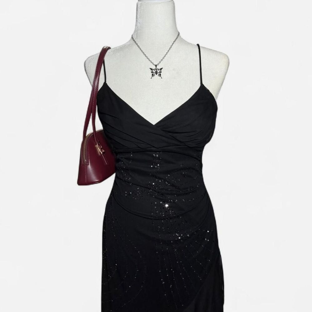 Ruby-rox Women's Black Dress